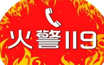 关于119心得体会模板5篇