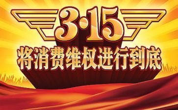 小学315活动总结模板8篇