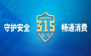 小学315活动总结最新8篇