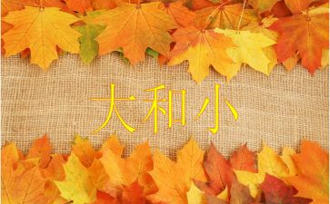 大和小小班教案8篇