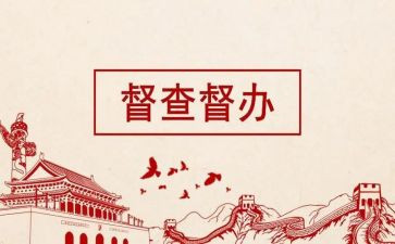 督查工作半年总结6篇