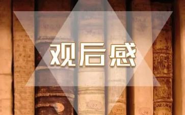 榜样的力量观后感8篇