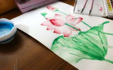 上画画课作文通用7篇