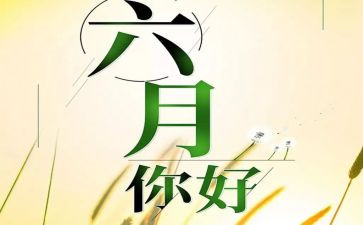六月安全总结7篇