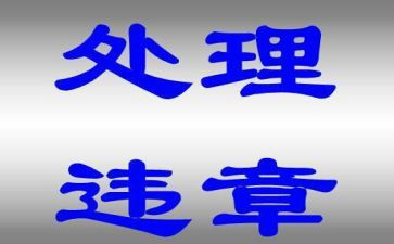 违章的心得体会8篇