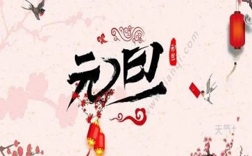 元旦节作文300字8篇